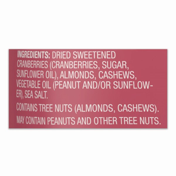 Orchard Valley Harvest Cranberry Nut Mix, 8 1 oz Bags - JOH36414