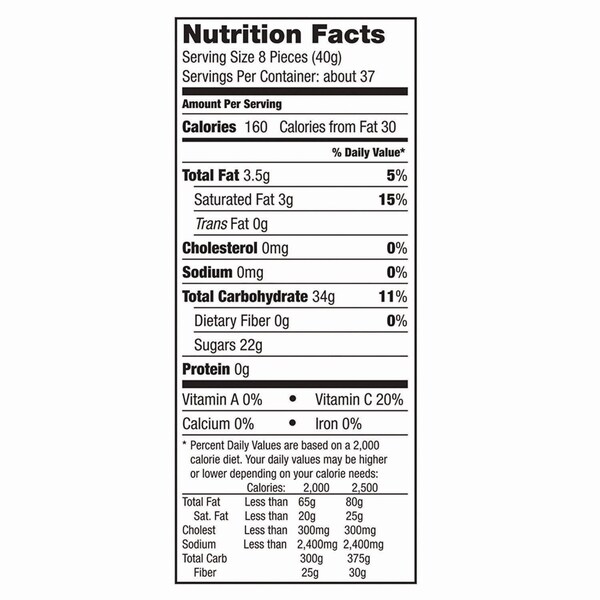 Starburst Original Fruit Chews, Cherry; Lemon; Orange; Strawberry, 12 Pieces, 36PK - MMM01151