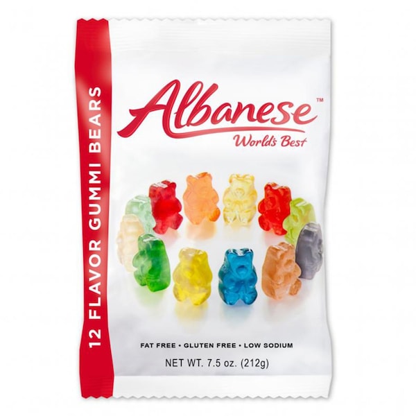 Albanese Worlds Best Albanese Assorted Gummi Bears 7.5 oz - 53348