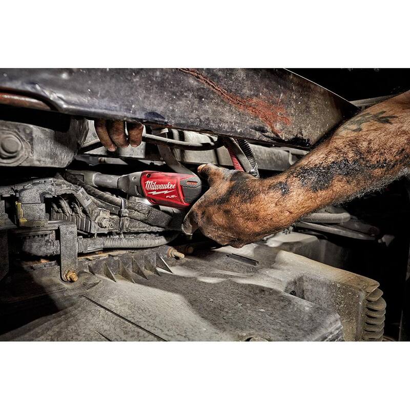 Milwaukee M12 FUEL 12V 3/8 pulgadas Llave de trinquete inalámbrica sin escobillas de iones de litio de alcance extendido (sólo herramienta) - 2560-20