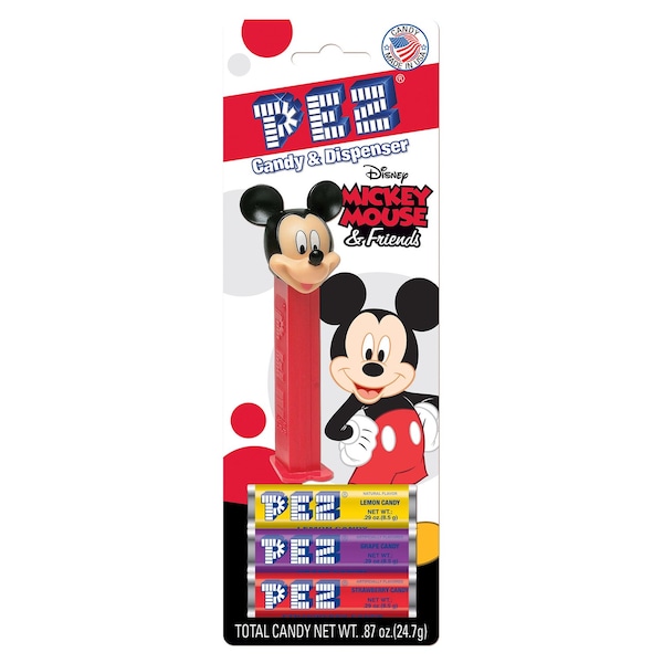 Pez PEZ Mickey and Disney Friends Candy & Dispenser Plastic 1 pk - 79853