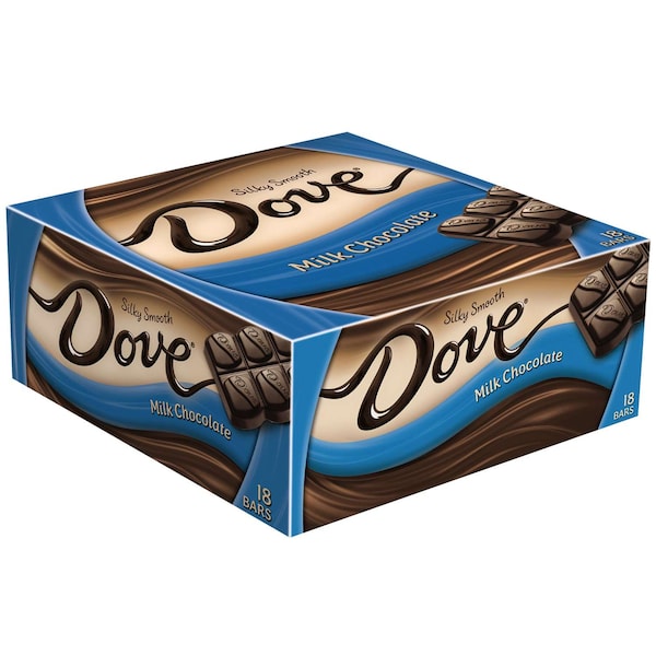 Dove Chocolate Dove Milk Chocolate Singles 1.44 oz. Bar, PK216 - 267369