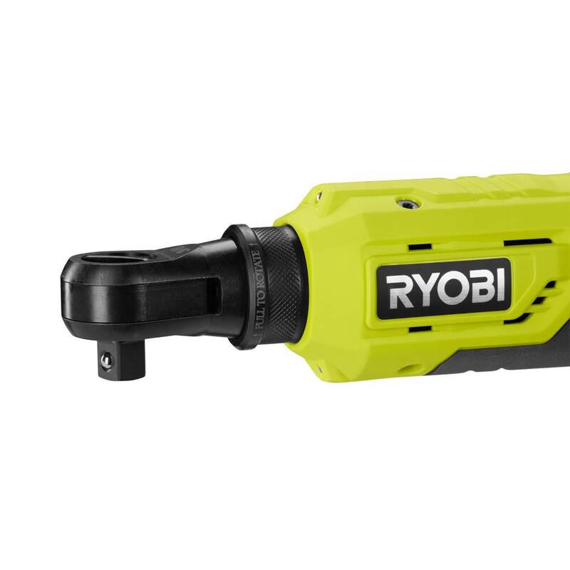 RYOBI ONE+ 18V Inalámbrico 3/8 pulg. Trinquete de 4 posiciones (herramienta única) - P344