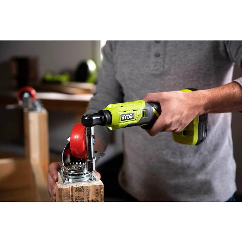 RYOBI ONE+ 18V Inalámbrico 3/8 pulg. Trinquete de 4 posiciones (herramienta única) - P344