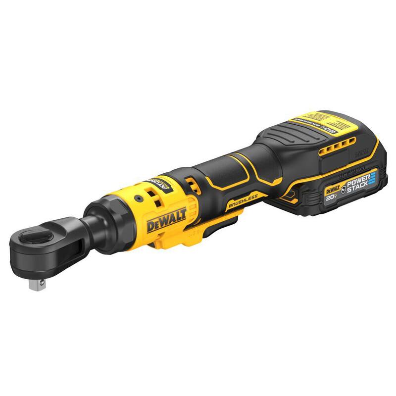 Juego de trinquete inalámbrico DEWALT de 20 voltios de iones de litio de 3/8 pulgadas - DCF513GE1