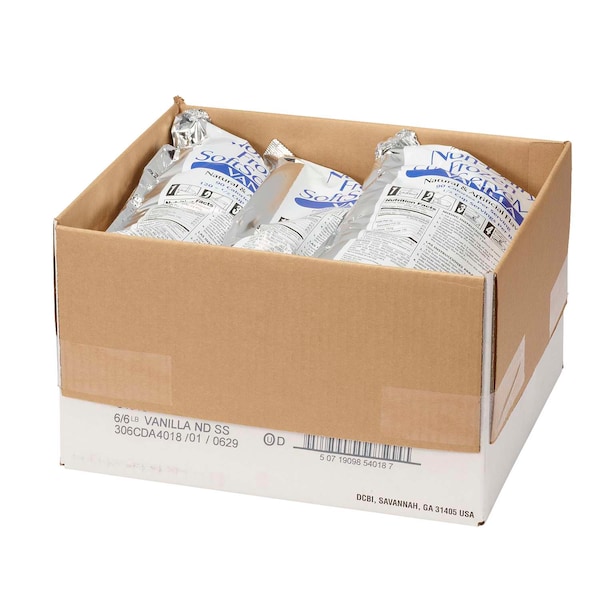 Chefs Companion Chefs Companion Non Dairy Vanilla Soft Serve Mix 6lbs, PK6 - 54018