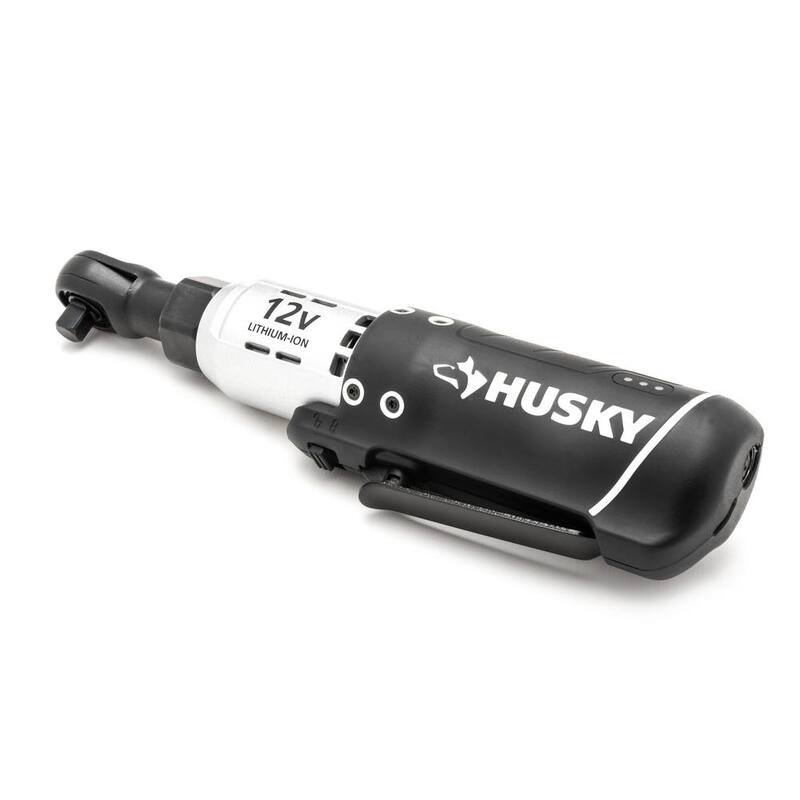 Husky Ratchet inalámbrico de iones de litio de 12 voltios y 3/8 pulgadas de unidad - H38CPRAT