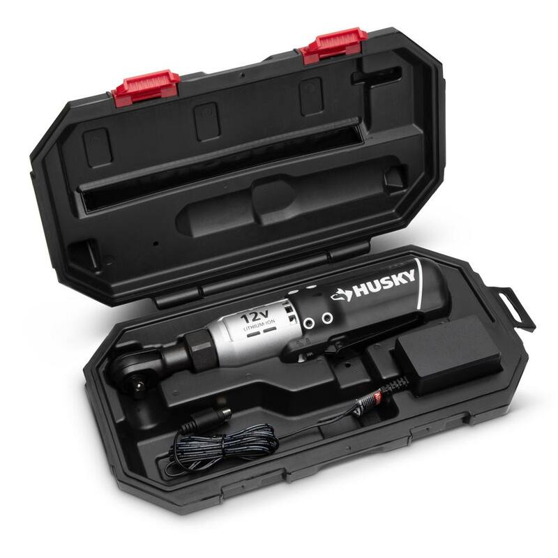 Husky Ratchet inalámbrico de iones de litio de 12 voltios y 3/8 pulgadas de unidad - H38CPRAT