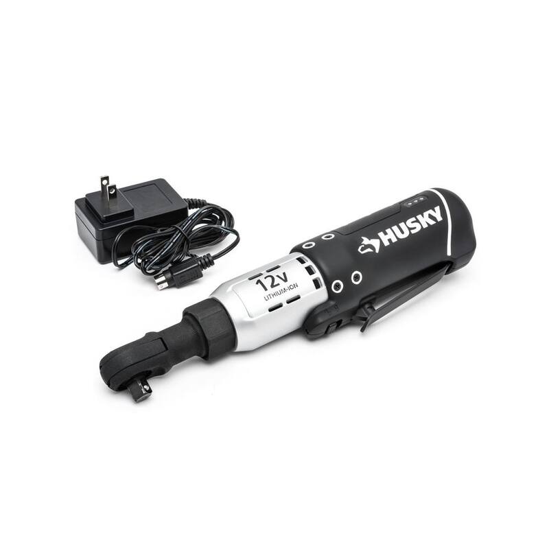 Husky Ratchet inalámbrico de iones de litio de 12 voltios y 3/8 pulgadas de unidad - H38CPRAT