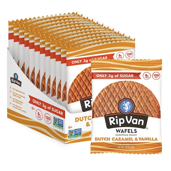 Rip Van Wafel DCV 4 x 12 CT  1.16oz, 12PK - 3303
