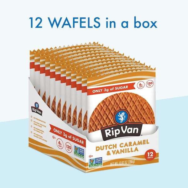 Rip Van Wafel DCV 4 x 12 CT  1.16oz, 12PK - 3303