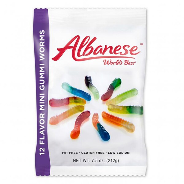 Albanese Worlds Best Albanese Assorted Gummi Candy 7.5 oz - 53350