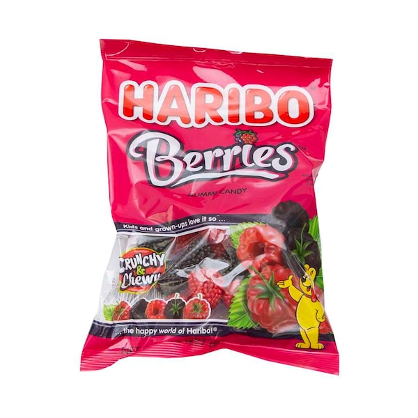 Haribo Haribo Confectionery Berries 8 oz. Bag, PK10 - 30006