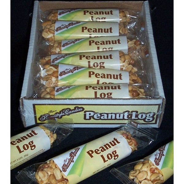 Crown Crown Homestyle Candies Peanut Log Roll 3 oz - 112996