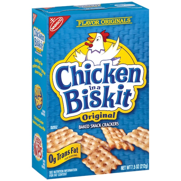 Chicken In A Biskit Nabisco Chicken In A Biskit Crackers 7.5 oz., PK6 - 03049