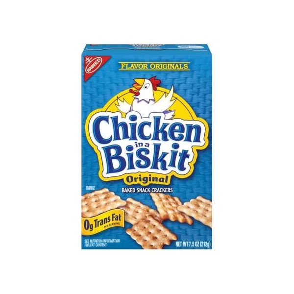 Chicken In A Biskit Nabisco Chicken In A Biskit Crackers 7.5 oz., PK6 - 03049