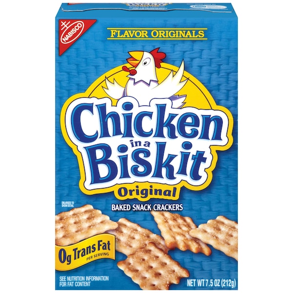 Chicken In A Biskit Nabisco Chicken In A Biskit Crackers 7.5 oz., PK6 - 03049