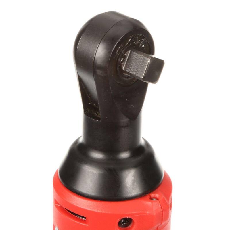Llave de trinquete inalámbrica de 3/8 pulgadas Milwaukee M12 de 12V de iones de litio con batería M12 de 2.0Ah - 2457-20-48-11-2420