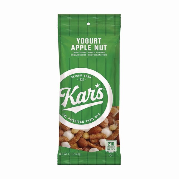 Kars Trail Mix Variety Pack, Mango Pineapple/Sweet N Spicy/Yogurt Apple Nut, 24PK - KAR08363
