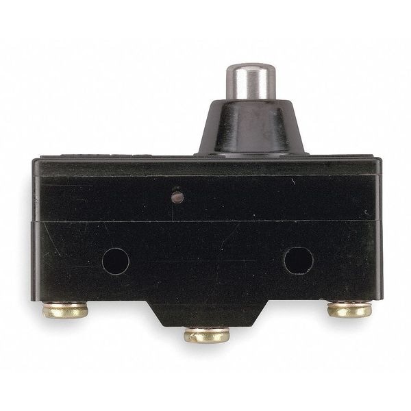 Interruptor de acción rápida industrial Omron, émbolo, actuador corto, SPDT, clasificación de contacto de 20A @ 480V CA - A-20GD-B7-K