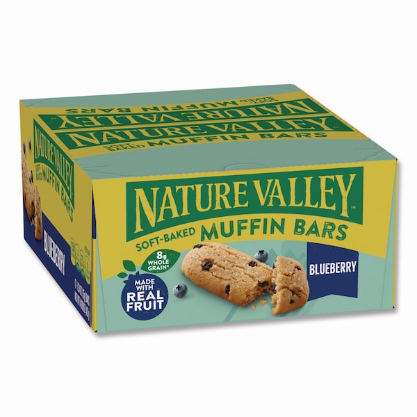 Nature Valley Blueberry Soft-Baked Muffin Bar, 1.24 oz Bar, 12PK - GEM20668