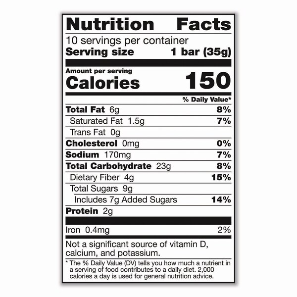 Nature Valley Blueberry Soft-Baked Muffin Bar, 1.24 oz Bar, 12PK - GEM20668