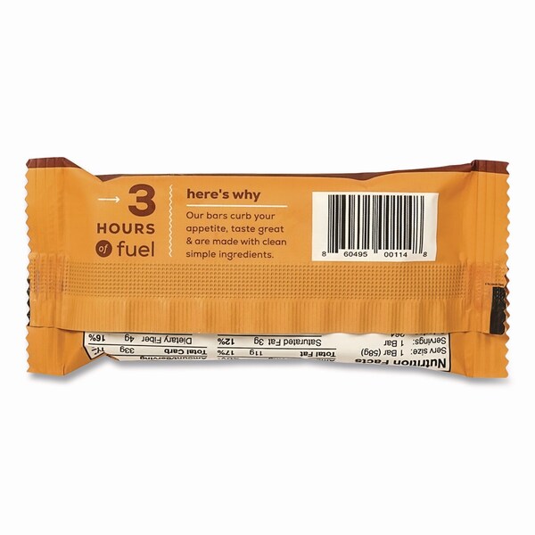 Why Bars Superfood Snack Bar, Choco Peanut, 2.04 oz Bar, 12PK - WHY16204