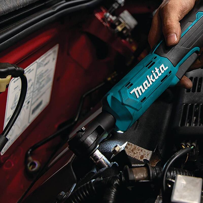 Kit de trinquete cuadrado inalámbrico de unidad cuadrada Makita 3/8 in./1/4 in. 18V LXT de iones de litio - XRW01SR1
