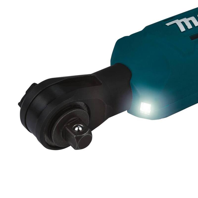 Kit de trinquete cuadrado inalámbrico de unidad cuadrada Makita 3/8 in./1/4 in. 18V LXT de iones de litio - XRW01SR1