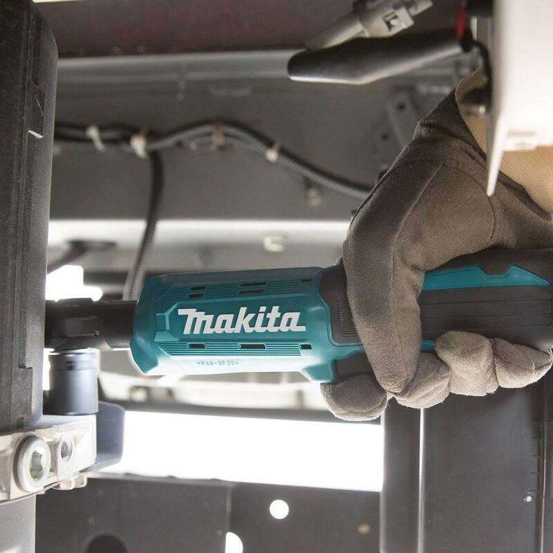 Kit de trinquete cuadrado inalámbrico de unidad cuadrada Makita 3/8 in./1/4 in. 18V LXT de iones de litio - XRW01SR1