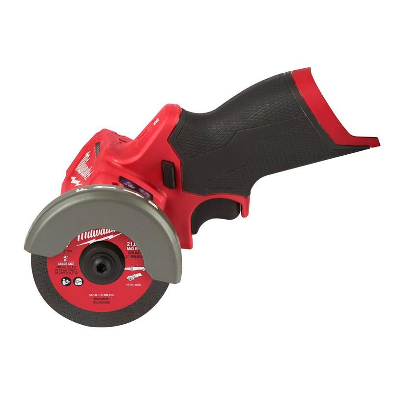 Milwaukee M12 FUEL 12V Lithium-Ion Brushless High Speed 3/8 inalámbrica Ratchet w / M12 FUEL 3 in. Cutoff Saw & 1/4 in. Die Grinder - 2567-20-2522-20-2485-20