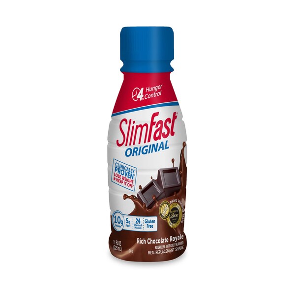 Slimfast Slimfast RTD Original Rich Chocolate Royale Shake 11 oz., PK12 - 74007