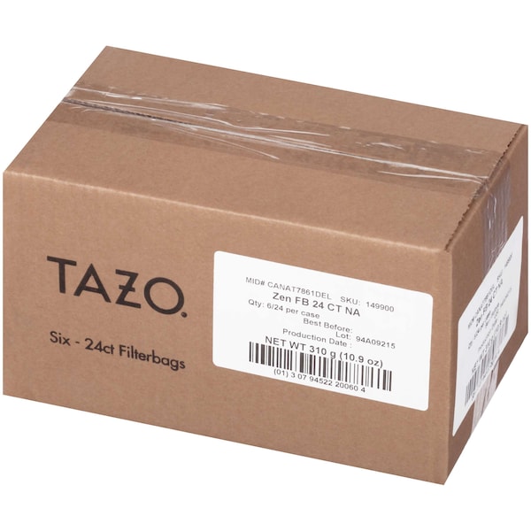 Tazo Tazo Zen Green Tea Bag, PK144 - 00794522200603