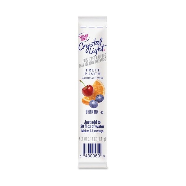Kraft Foods Crystal Light Sticks, 0.16oz., Fruit Punch - KRF00006