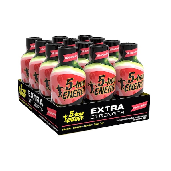 5 Hour Energy 5-hour Energy Watermelon Sugar Free Watermelon Energy Shot 1.93 oz - 775121