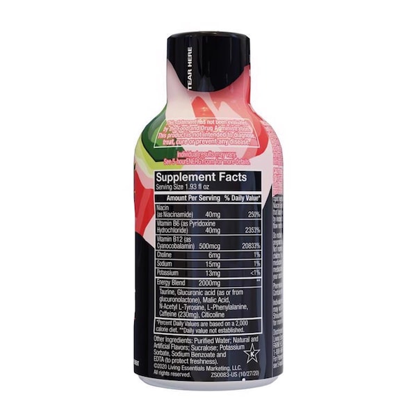 5 Hour Energy 5-hour Energy Watermelon Sugar Free Watermelon Energy Shot 1.93 oz - 775121