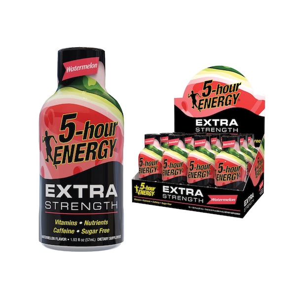 5 Hour Energy 5-hour Energy Watermelon Sugar Free Watermelon Energy Shot 1.93 oz - 775121