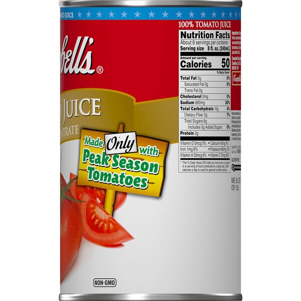 Campbells Campbell's Retail Tomato Juice 46 fl. oz., PK12 - 000000366