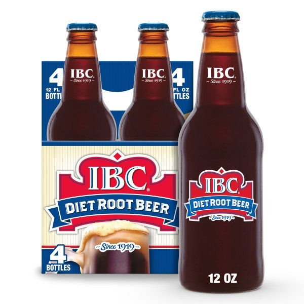 Ibc 12 oz. Diet IBC Root Beer Glass, PK24 - 10087201