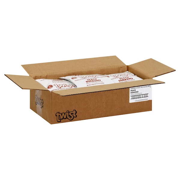 Kraft Kraft Twist Peach Soft Drink Mix 8.6 oz. Bag, PK12 - 10043000854737