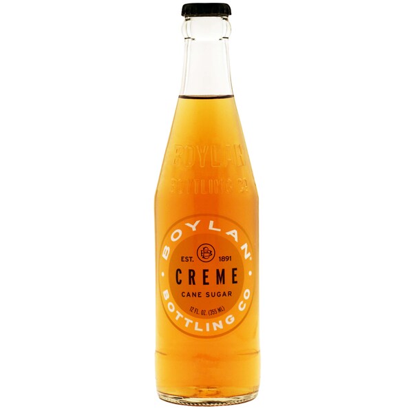Boylan Bottling Boylan Bottling Loose Creme Soda 12 fl. oz. Bottle, PK24 - 00760712082007