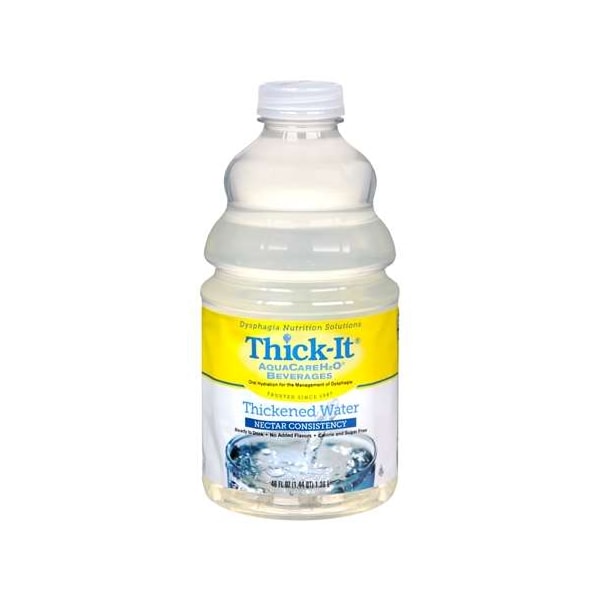 Thick It Aqua Care H20 Thickened Beverage Rtu Water Nectar Consistency Gluten Free, PK4 - B480-A7044