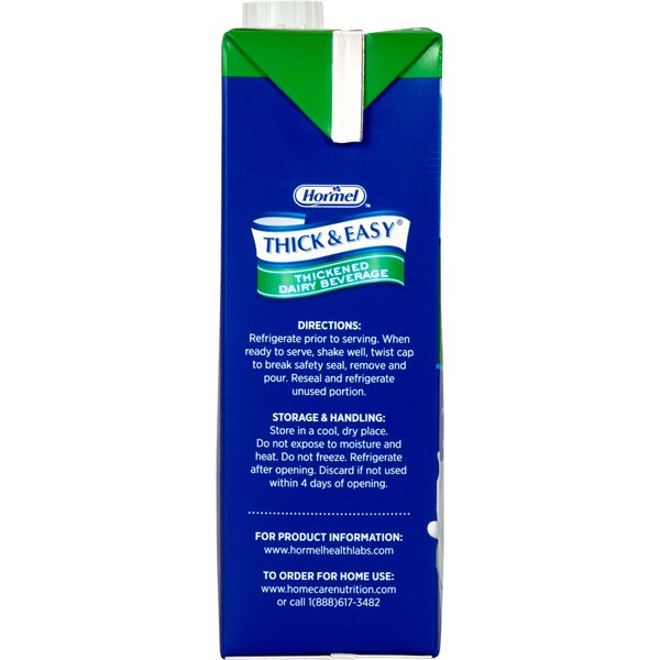 Hormel Healthlabs IDDSI Level 2 Nectar Consistency Thickened Dairy Beverage 32 oz., PK8 - 73625