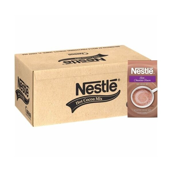 Nestle Hot Cocoa Mix, Rich Chocolate, 1.5 lb Bags, BN, 45PK - NES12242