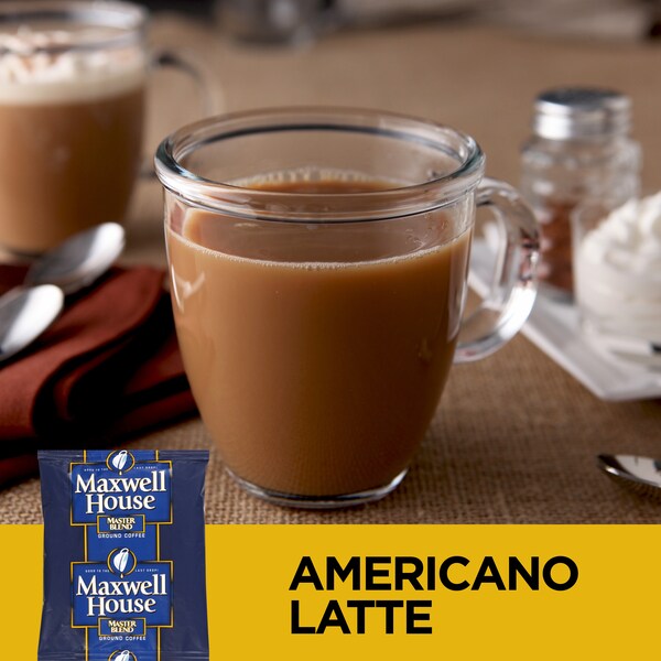 Maxwell House Maxwell House Coffee Master Blend Ground Coffee 1.1 oz., PK42 - 00043000866351
