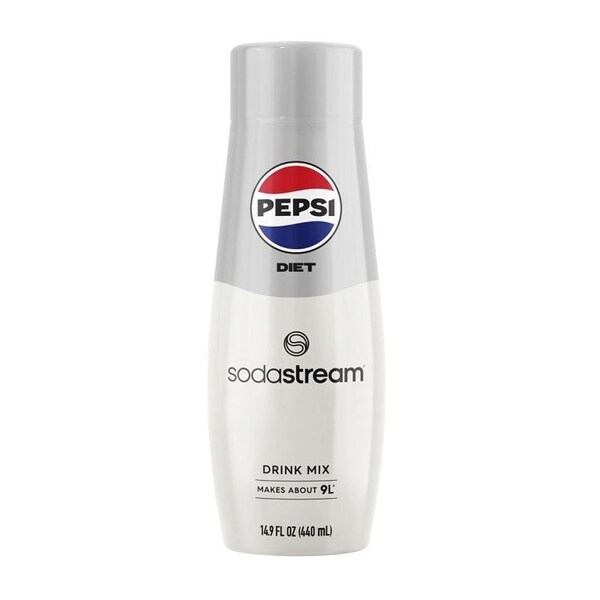 Sodastream Beverage Mix, Water, Diet Pepsi, 14.9 fl-oz Bottle - 1924217011