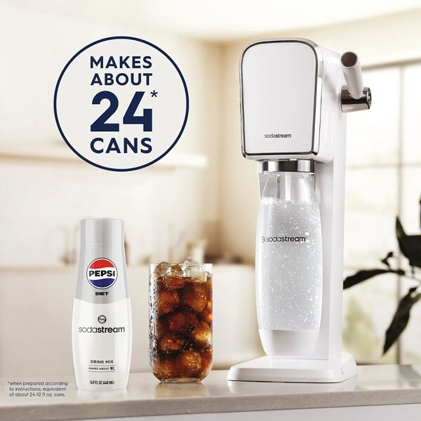 Sodastream Beverage Mix, Water, Diet Pepsi, 14.9 fl-oz Bottle - 1924217011