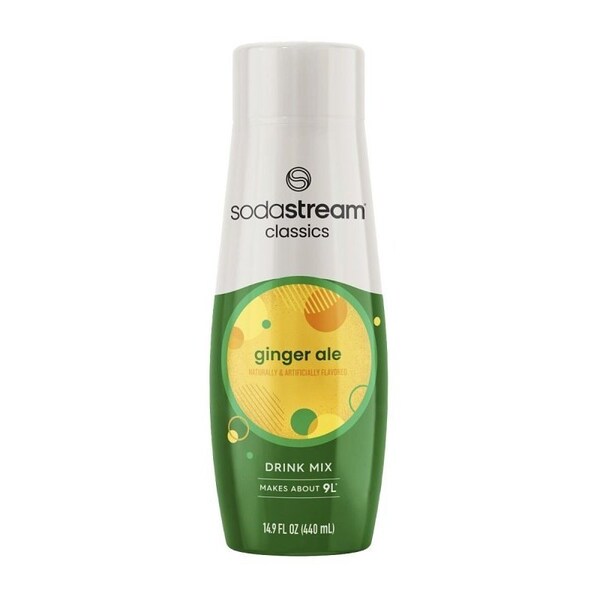 Sodastream Classics Soda Drink Mix, Water, Ginger Ale, 14.9 fl-oz Bottle - 1424201012