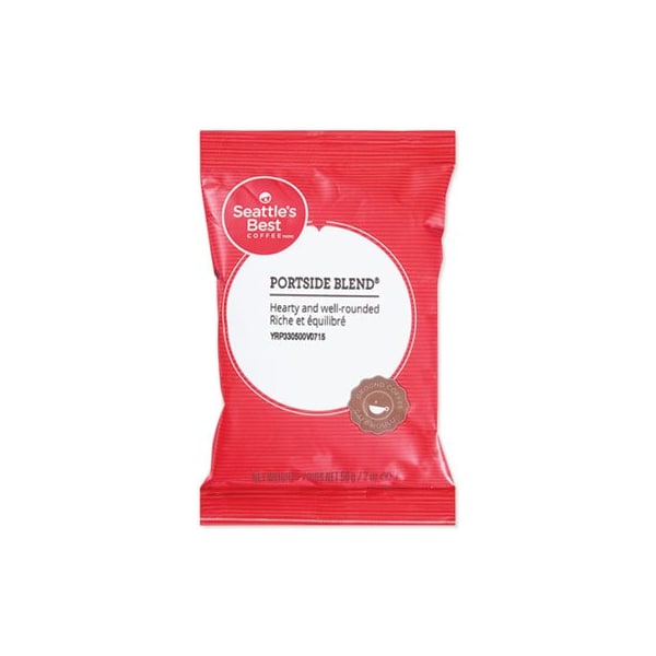 Five Star Distributors SeattlesBe, PREMEASURED COFFEE PACKS, PORTSIDE BLEND, 2 OZ PACKET, 18PK - 11008558