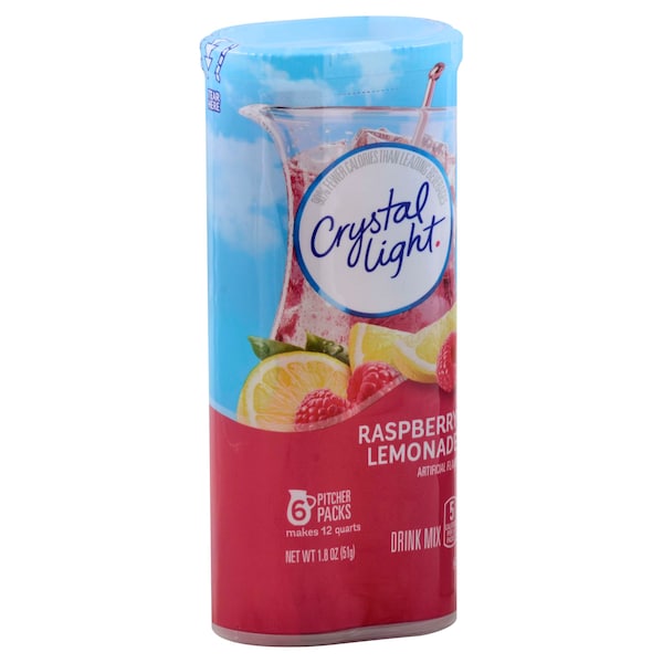 Crystal Light Crystal Light Lemonade Raspberry Beverage Mix 1.8 oz., PK12 - 00043000031308